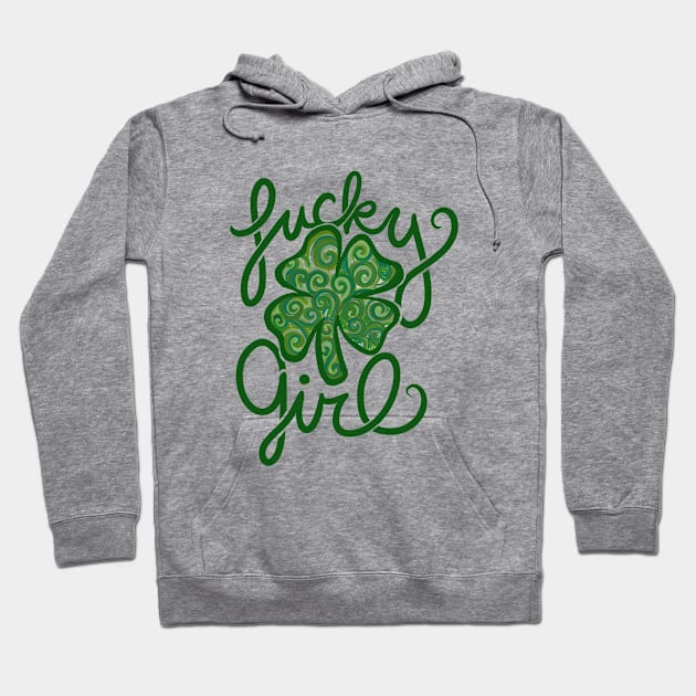 Lucky Girl Hoodie by bubbsnugg